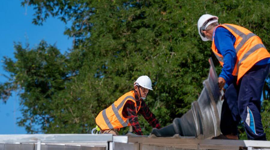 Professional new roof installation services in Worcester, MA